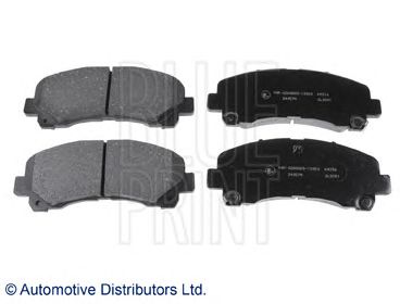 BLUE PRINT adz94237 -  Комплект тормозных колодок, дисковый тормоз